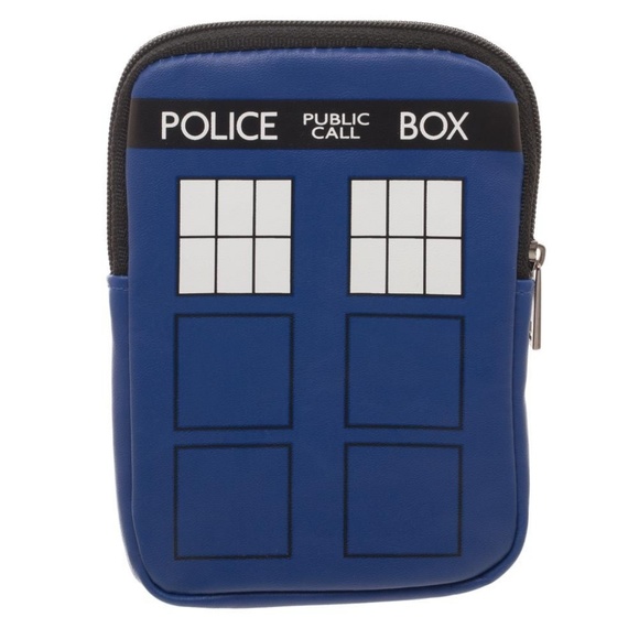 Doctor Who Coin Purse Pouch TARDIS - Picture 2 of 5